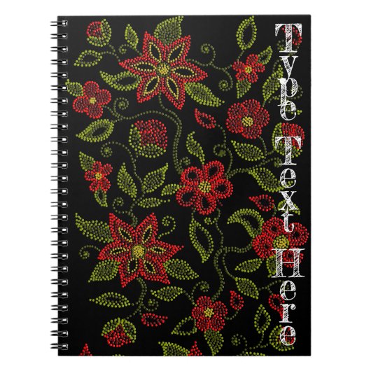 Standaard Art Notitieboek Metis Beading Journal Cu (Voorkant)