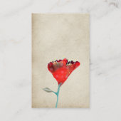 Standaard Australische en Japanse Visitekaartje (Achterkant)