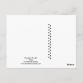 Standaard basiskleurenillustratie Briefkaart (Achterkant)