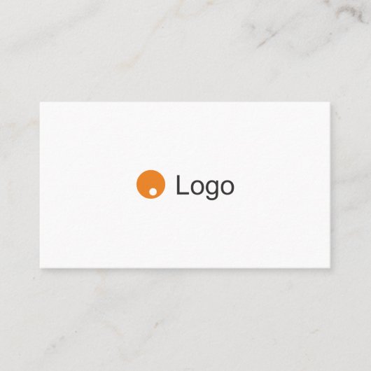 Standaard Bedrijfsdesign Voor Uw Kleur Visitekaartje (Voorkant)