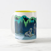 Standaard Beer Kunstbekers Mokken Polar Beer Cup & (Voorkant links)