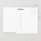 Standaard briefkaart (Achterkant)