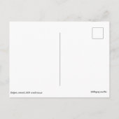 Standaard briefkaart (Achterkant)