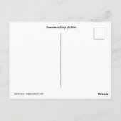 Standaard briefkaart (Achterkant)