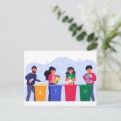 Standaard Briefkaart (Staand voorkant)