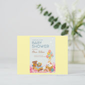 Standaard Briefkaart Baby Shower Uitnodigingen (Staand voorkant)