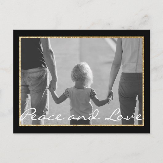 Standaard Briefkaart Chanukah Gold (Voorkant)