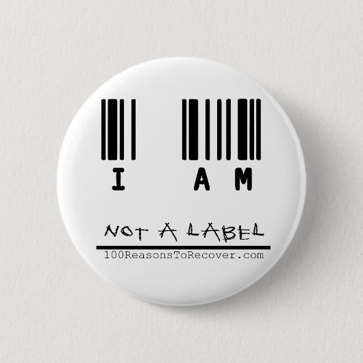 Standaard Button - "Geen label" (Voorkant)