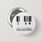 Standaard Button - "Geen label" (Voorkant /achterkant)