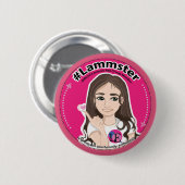 Standaard Button Roze (Voorkant /achterkant)