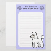 Standaard cartoon/Miniatuur/Speelgoed-porselein (p Briefpapier (Voorkant / Achterkant)