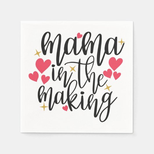 *Standaard Cocktail Napkins Servet (Voorkant)