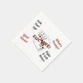 Standaard Cocktail Papieren servetten - Euchre! (Hoek)