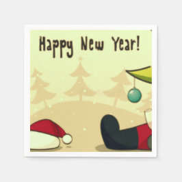 Standaard cocktail servetten van papier