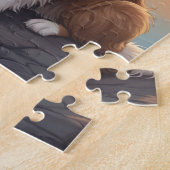 Standaard Collie bij het meer Legpuzzel (Zijkant)