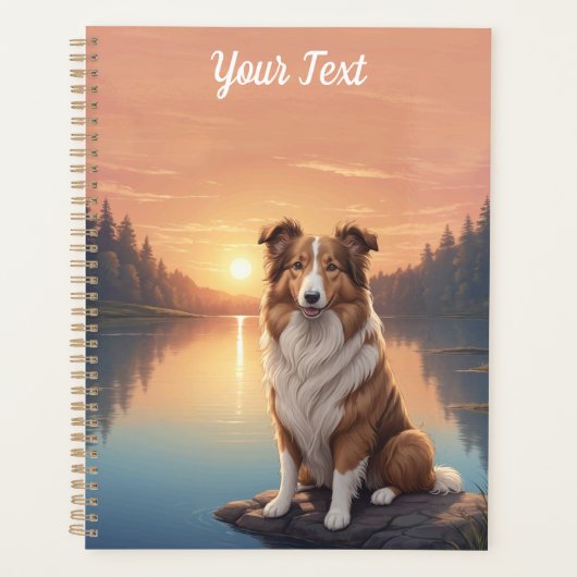 Standaard Collie bij Lake Planner (Voorkant)