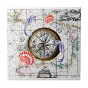  standaard compass tegeltje