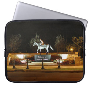 Standaard Dancer Horse Statue Saratoga-laptop Hoes