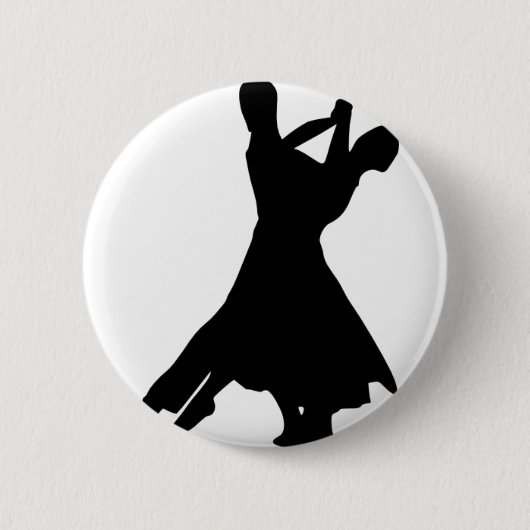 Standaard dans ronde button 5,7 cm (Voorkant)