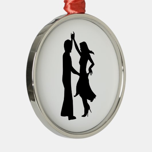 Standaard danskoppel metalen ornament (Rechts)