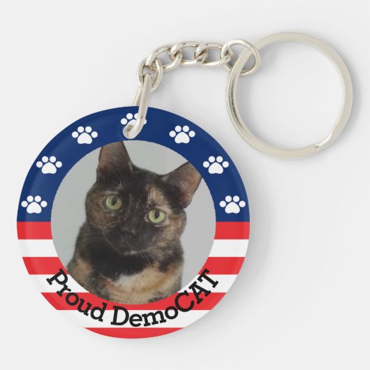 standaard DemoCAT Sleutelhanger (Achterkant)