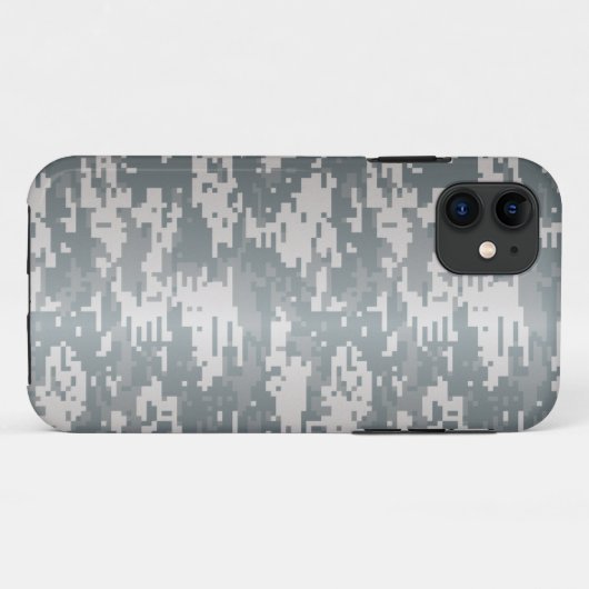 Standaard digitale camo Case-Mate iPhone case (Achterkant (horizontaal))