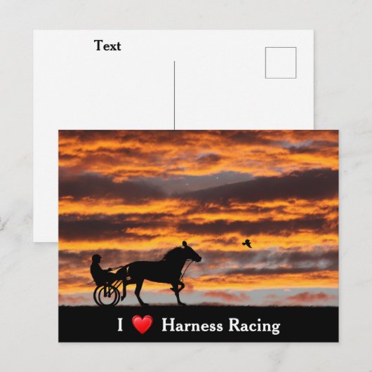 Standaard draaiend Briefkaart (Voorkant / Achterkant)