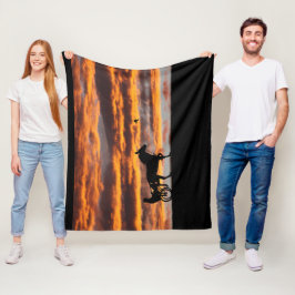Standaard draaiende rugleuning met racepaard fleece deken
