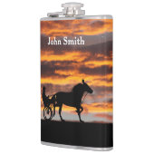 Standaard draaiende wervelkolom Drink Heupfles (Links)