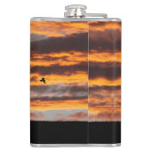 Standaard draaiende wervelkolom Drink Heupfles (Achterkant)