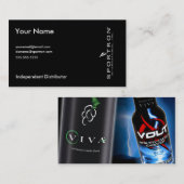 Standaard Dual Viva-Visitekaartje Visitekaartje (Voorkant / Achterkant)