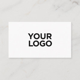 Standaard Eenvoudige Aangepaste Visitekaartje