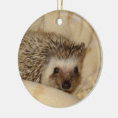 Standaard egelvormige voorversiering keramisch ornament (Links)