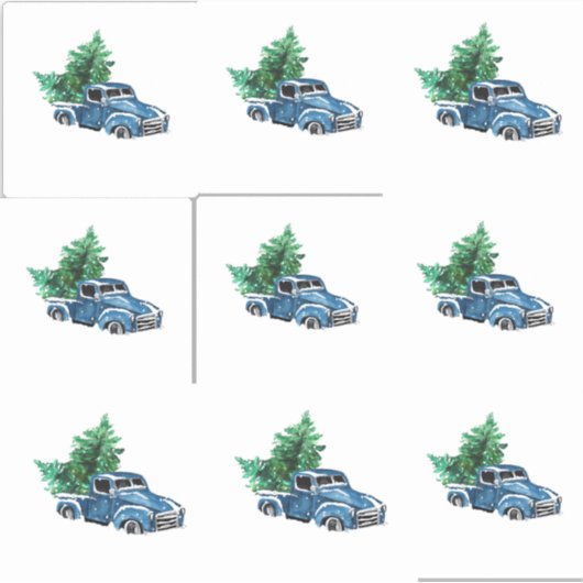 STANDAARD FORMaat DUNNE ETIKETTEN Sticker (Voorkant)