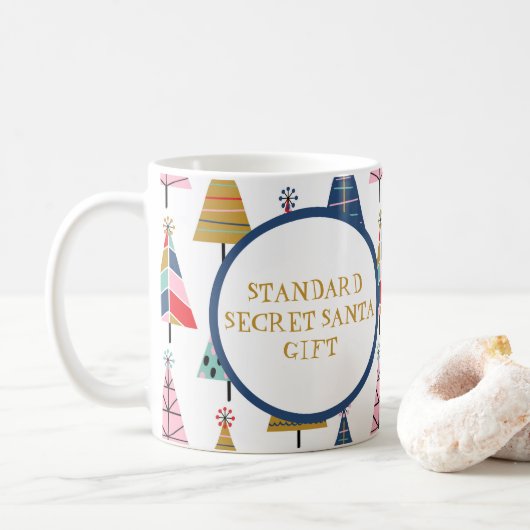 Standaard geheime Santa Gift Koffiemok (Met donut)