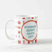 Standaard geheime Santa Gift Koffiemok (Links)