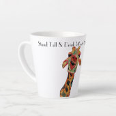 Standaard Giraffe Waterverf Mok koffie (Linkerhoek)