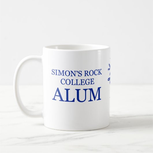 Standaard Grootte "SRC Alum" Mok met Blue Sapling (Links)