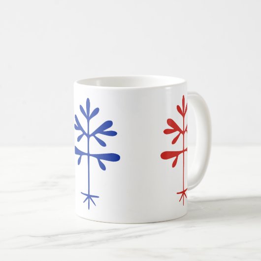 Standaard Grootte Triple Sapling Mok (Voorkant rechts)