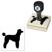 Standaard Hondenras met schuifregelaar Rubberstempel (Gestempeld)