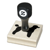 Standaard Hondenras met schuifregelaar Rubberstempel (Stempel)