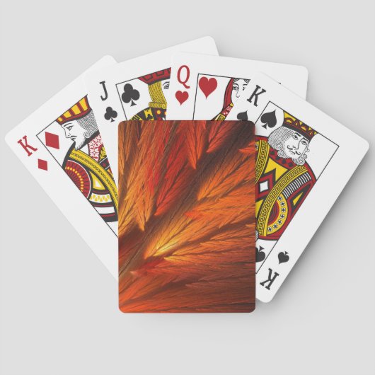 Standaard index die Kaarten speelt Abstract Fracta (Achterkant)