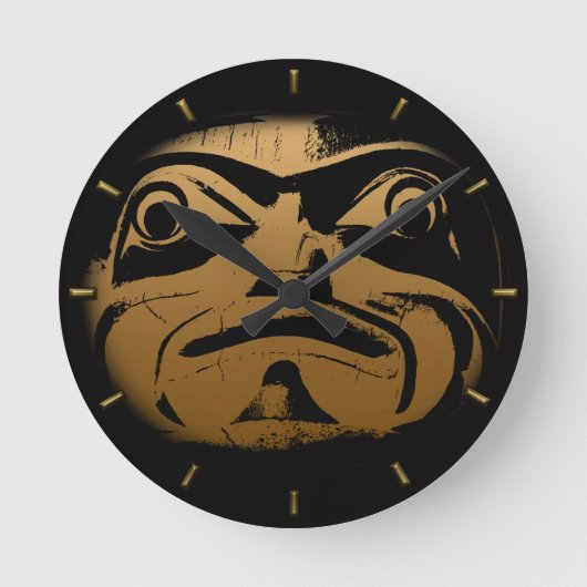 Standaard Klok Aangepaste eerste naald wandklok (Voorkant)