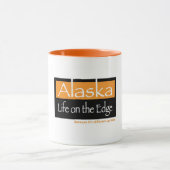 Standaard koffie-mok met twee toonaangevende tinte mok (Midden)