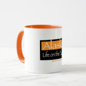 Standaard koffie-mok met twee toonaangevende tinte mok (Voorkant links)