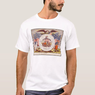 Standaard Koffie - Vintage Advertentie T-shirt