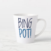Standaard Latte Mok - Bing Pot! (Rechts)