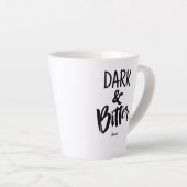 Standaard Latte Mok - Donker & Bitter (Rechterhoek)