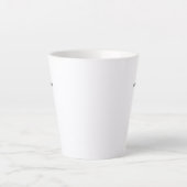 Standaard Latte Mok - Ga Alsjeblieft Weg. (Voorkant)