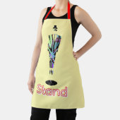 Standaard Logo Solitaire Man Geel Schort (Insitu)